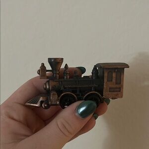 Bronze Train Pencil Sharpener